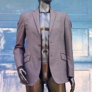 Ted Baker London ENDURANCE! "JERRY TRIM" Men's Luxury Check Blazer